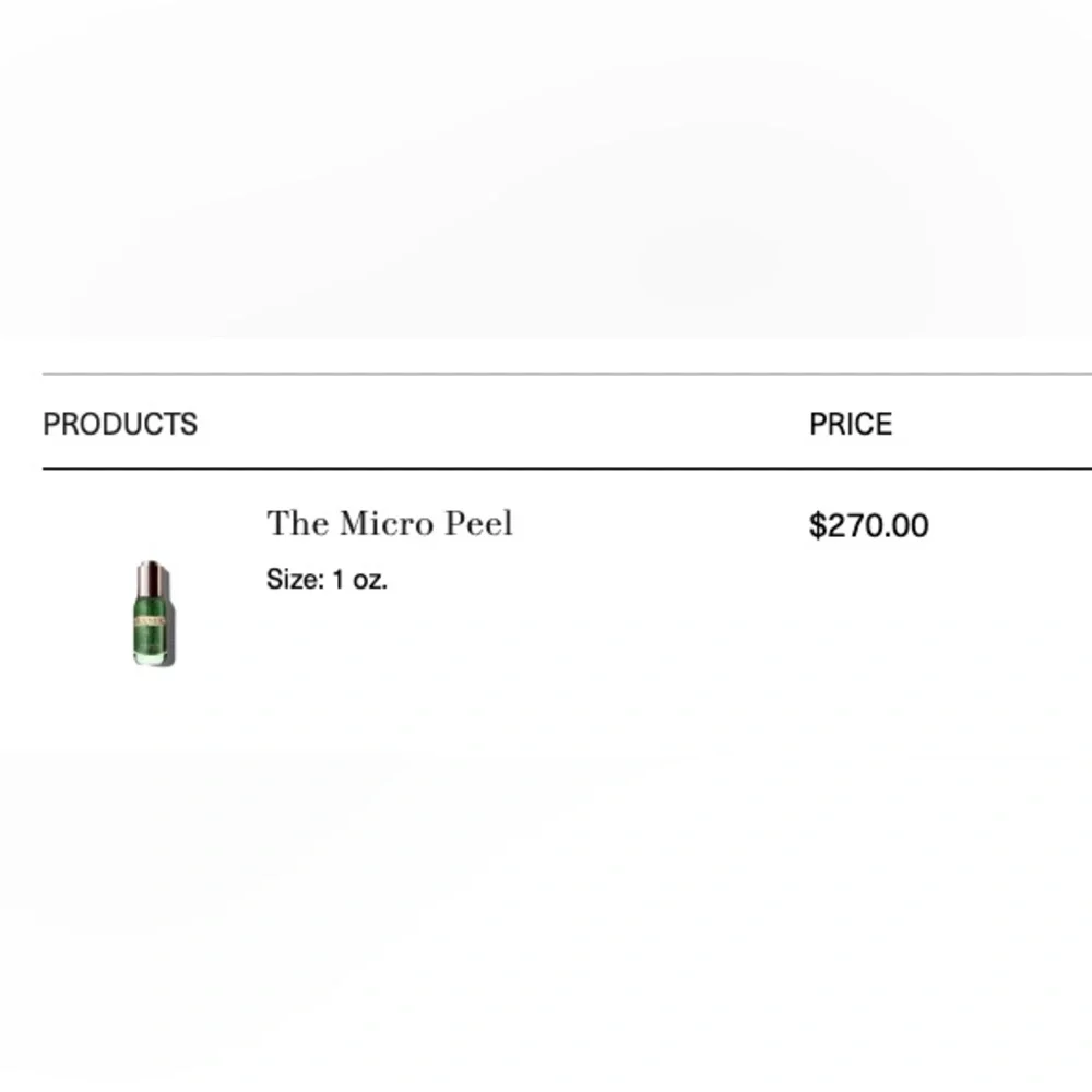 La Mer The Micro Peel 1 Fl Oz / 30ml – New Open Box, Never Used - Picture 8 of 8